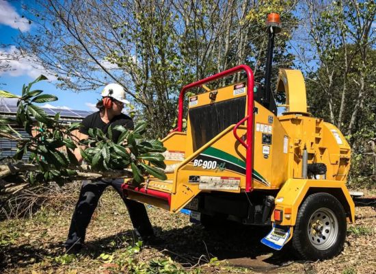 Mulching and green waste chipping service Brisbane — Gabe's Tree Services